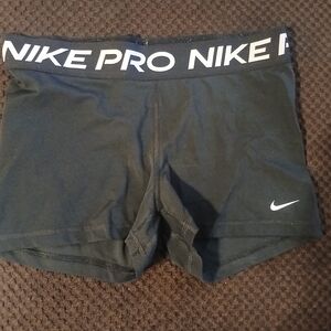 Nike Black Athletic Shorts Compression Fit
